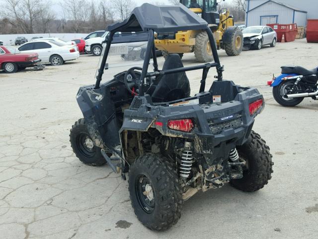 4XADAA572F7142285 - 2015 POLARIS ACE 570 BLUE photo 3