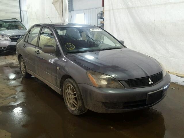 JA3AJ86E26U005851 - 2006 MITSUBISHI LANCER OZ GRAY photo 1