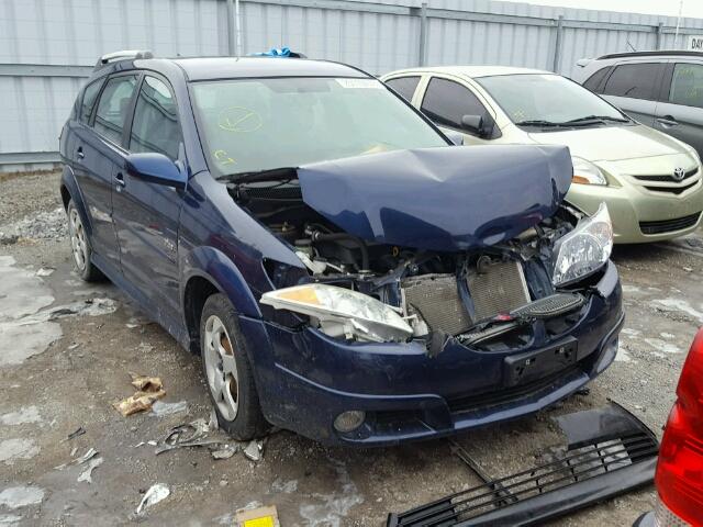 5Y2SL65866Z439385 - 2006 PONTIAC VIBE BLUE photo 1