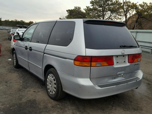 5FNRL18514B037845 - 2004 HONDA ODYSSEY LX GRAY photo 3