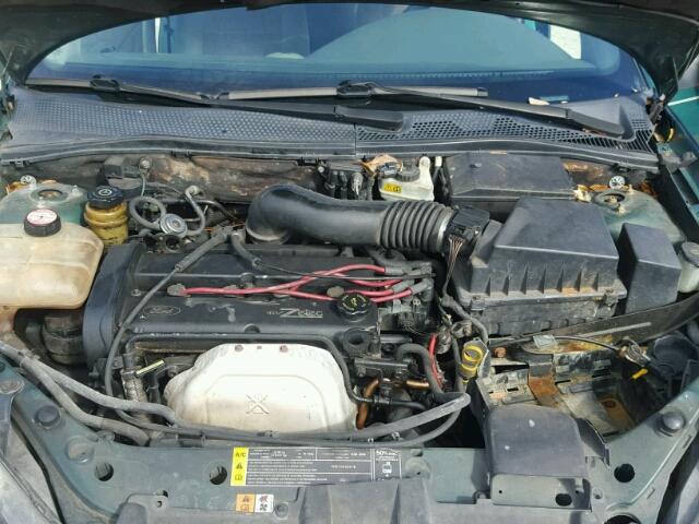 1FAFP3432YW292213 - 2000 FORD FOCUS SE GREEN photo 7