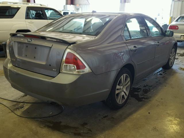 3FAHP07Z47R184667 - 2007 FORD FUSION SE GRAY photo 4