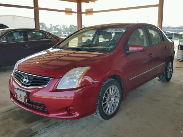 3N1AB6APXAL694149 - 2010 NISSAN SENTRA 2.0 RED photo 2