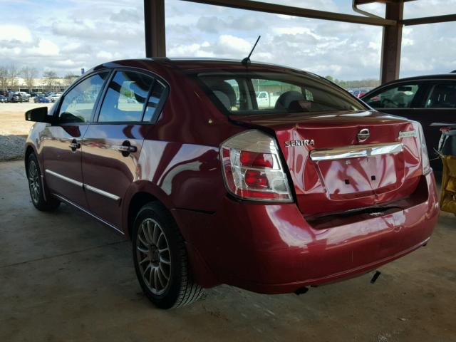 3N1AB6APXAL694149 - 2010 NISSAN SENTRA 2.0 RED photo 3