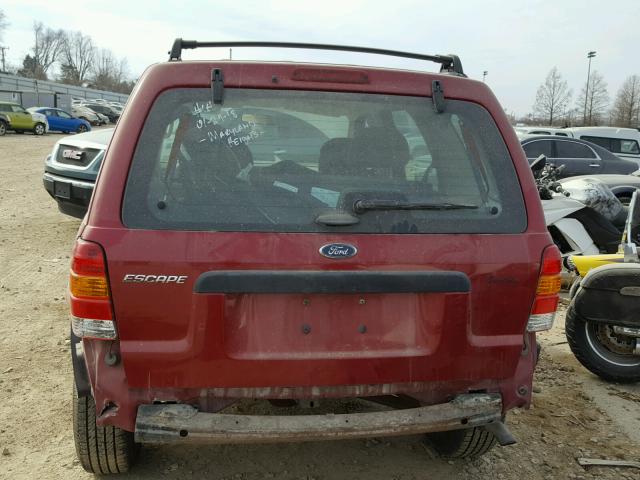 1FMYU92113KD98342 - 2003 FORD ESCAPE XLS MAROON photo 9