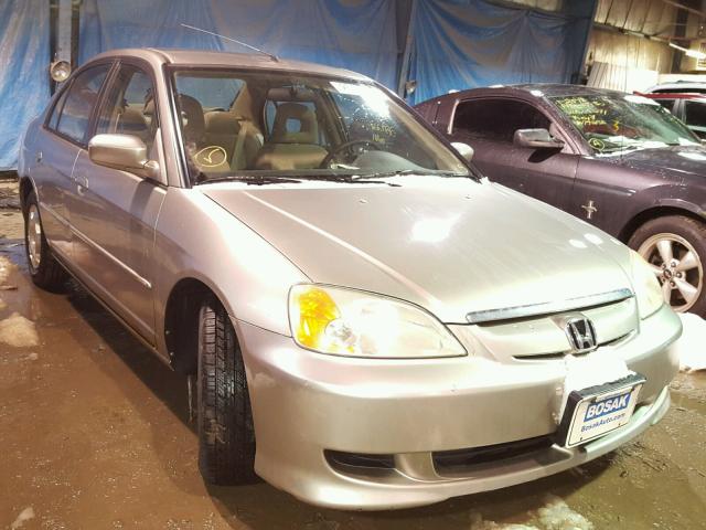 JHMES96613S026016 - 2003 HONDA CIVIC HYBR GOLD photo 1