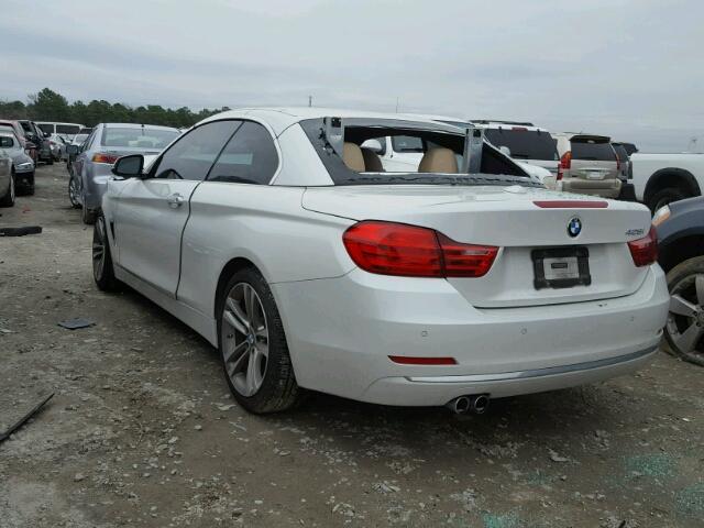 WBA3V7C52G5A25963 - 2016 BMW 428 I WHITE photo 3