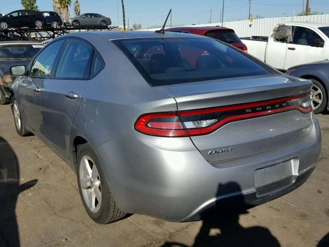 1C3CDFBB4GD652811 - 2016 DODGE DART SXT SILVER photo 3