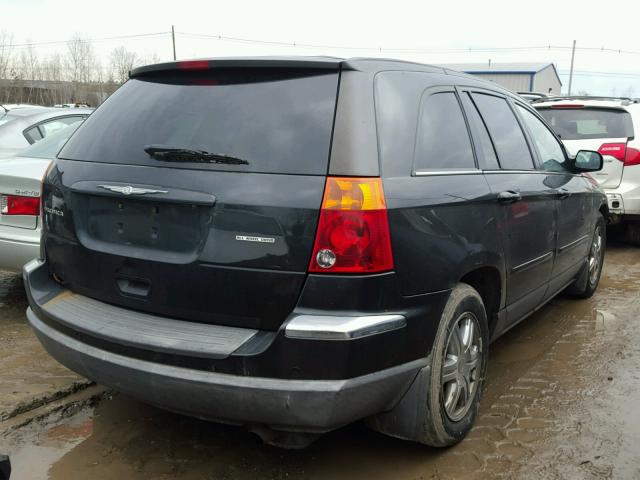 2C8GF68455R568361 - 2005 CHRYSLER PACIFICA T BLACK photo 4