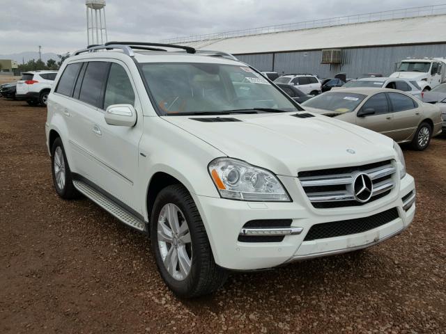 4JGBF2FE2AA600659 - 2010 MERCEDES-BENZ GL 350 BLU WHITE photo 1