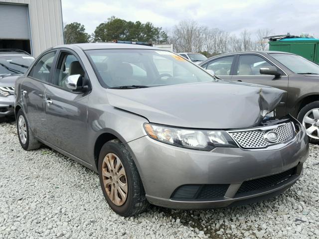 KNAFU4A29A5828510 - 2010 KIA FORTE EX GRAY photo 1