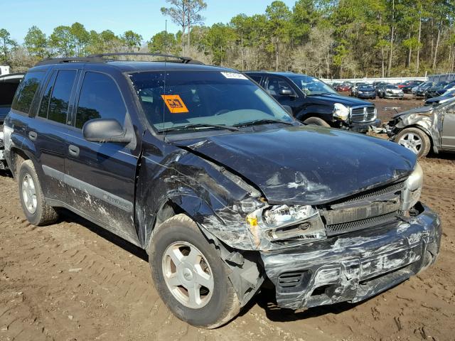 1GNDS13SX32360682 - 2003 CHEVROLET TRAILBLAZE BLACK photo 1