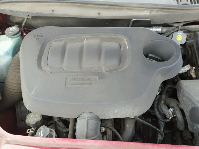 3GNCA13B39S592407 - 2009 CHEVROLET HHR LS MAROON photo 7