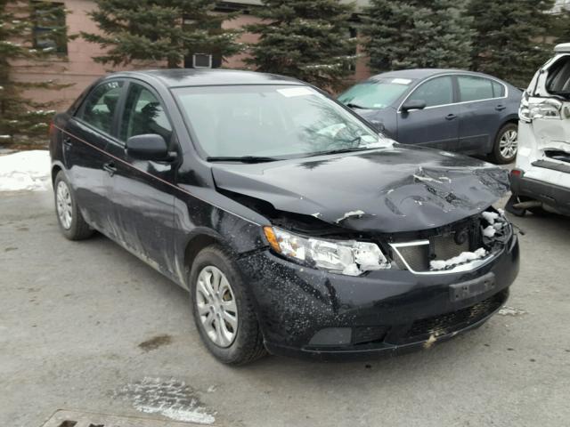 KNAFT4A28C5467941 - 2012 KIA FORTE LX BLACK photo 1