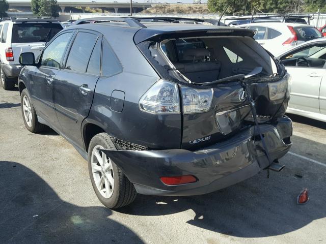 2T2GK31U29C077298 - 2009 LEXUS RX 350 BLUE photo 3