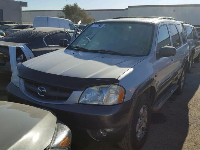 4F2CZ96163KM52714 - 2003 MAZDA TRIBUTE ES SILVER photo 2