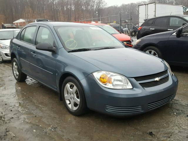 1G1AK55F877267129 - 2007 CHEVROLET COBALT LS BLUE photo 1