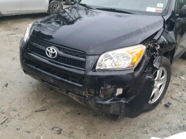 JTMZF4DV6AD028043 - 2010 TOYOTA RAV4 BLACK photo 9