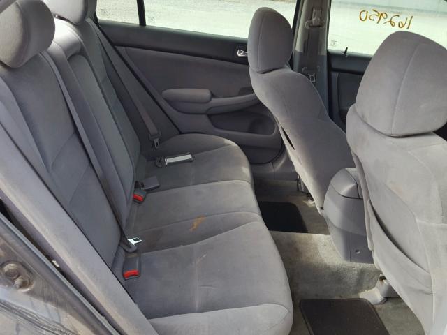 1HGCM66447A105161 - 2007 HONDA ACCORD SE GRAY photo 6