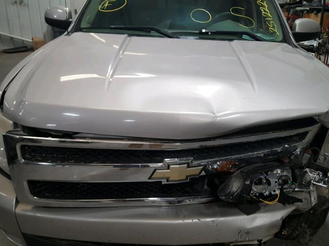 2GCEC19J171596281 - 2007 CHEVROLET SILVERADO SILVER photo 7