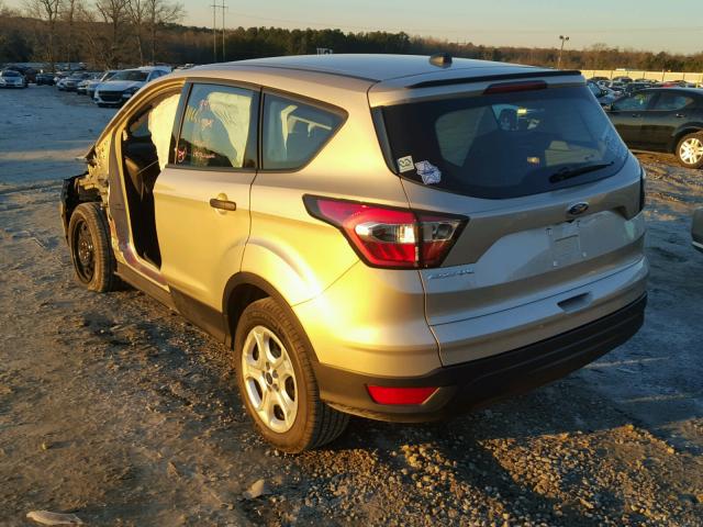 1FMCU0F79HUA74927 - 2017 FORD ESCAPE S GOLD photo 3