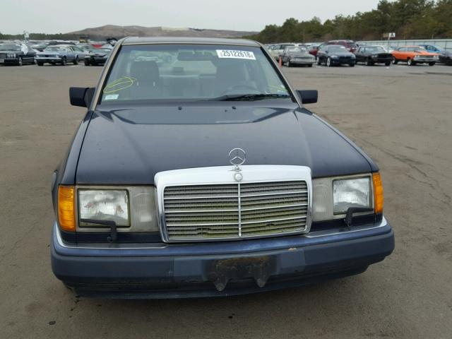 WDBEA34E9NB778219 - 1992 MERCEDES-BENZ 400 E BLUE photo 9