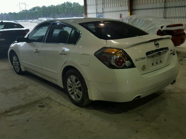 1N4AL2APXCN560138 - 2012 NISSAN ALTIMA BAS WHITE photo 3