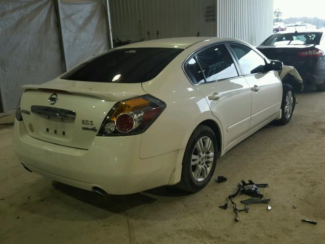 1N4AL2APXCN560138 - 2012 NISSAN ALTIMA BAS WHITE photo 4