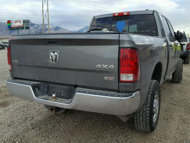 3C6UD5DLXCG110374 - 2012 DODGE RAM 2500 S CHARCOAL photo 4