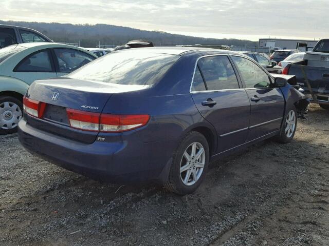 1HGCM66513A084059 - 2003 HONDA ACCORD EX BLUE photo 4