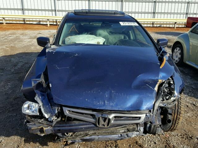 1HGCM66513A084059 - 2003 HONDA ACCORD EX BLUE photo 9