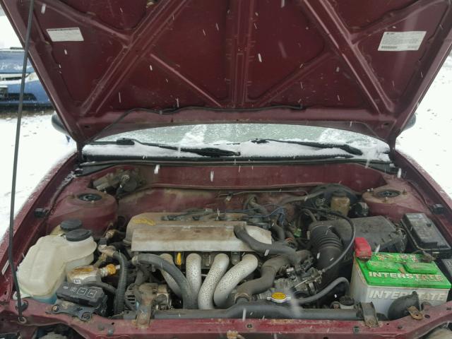 1Y1SK5282XZ429564 - 1999 CHEVROLET GEO PRIZM 红色 照片 7