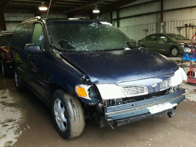 1GHDX03E91D317980 - 2001 OLDSMOBILE SILHOUETTE BLUE photo 1