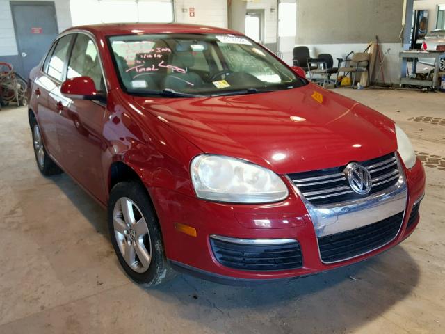 3VWRM71K89M127994 - 2009 VOLKSWAGEN JETTA SE RED photo 1