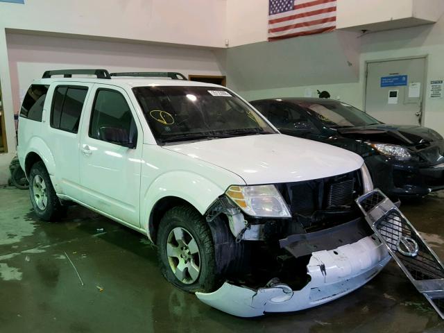 5N1AR18U19C614912 - 2009 NISSAN PATHFINDER WHITE photo 1