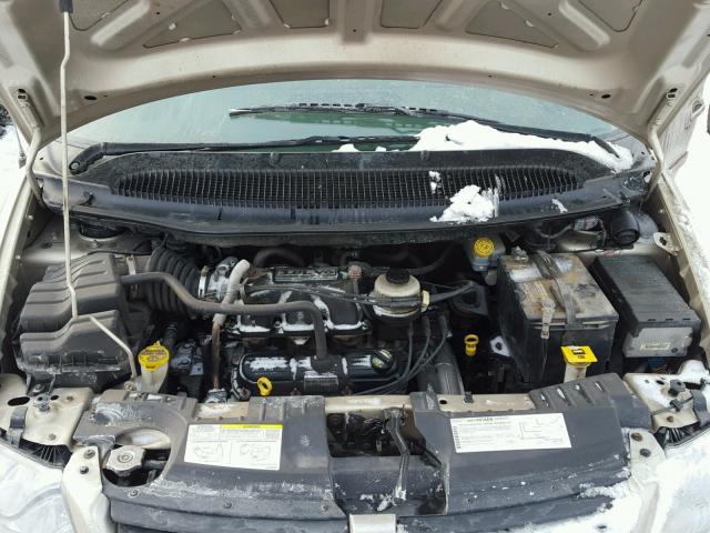 2D4GP44L17R203262 - 2007 DODGE GRAND CARA GOLD photo 7