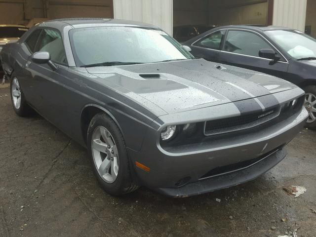 2B3CJ4DG2BH571272 - 2011 DODGE CHALLENGER GRAY photo 1