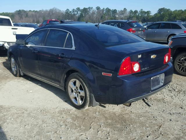 1G1ZC5EB4AF170973 - 2010 CHEVROLET MALIBU 1LT BLUE photo 3