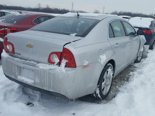 1G1ZB5E13BF124126 - 2011 CHEVROLET MALIBU LS SILVER photo 4