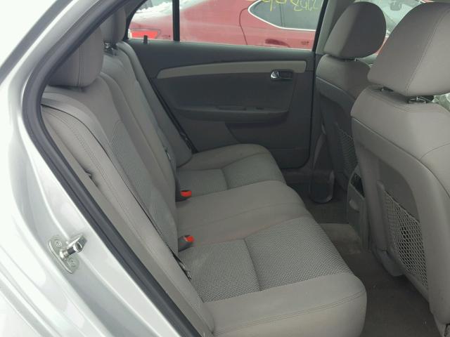 1G1ZB5E13BF124126 - 2011 CHEVROLET MALIBU LS SILVER photo 6