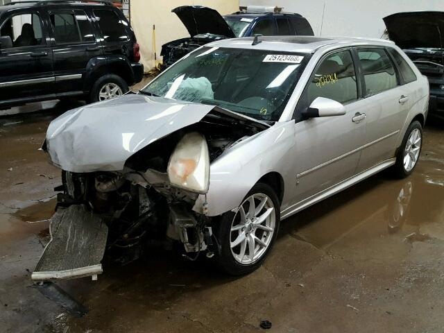 1G1ZU63806F185214 - 2006 CHEVROLET MALIBU MAX 银色 照片 2