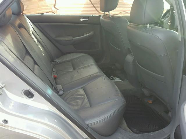 1HGCM66586A071877 - 2006 HONDA ACCORD EX SILVER photo 6