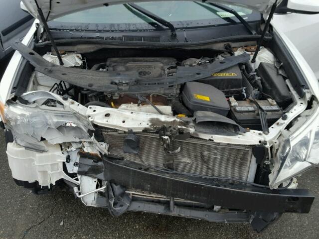 4T4BF1FK7DR277671 - 2013 TOYOTA CAMRY L WHITE photo 7