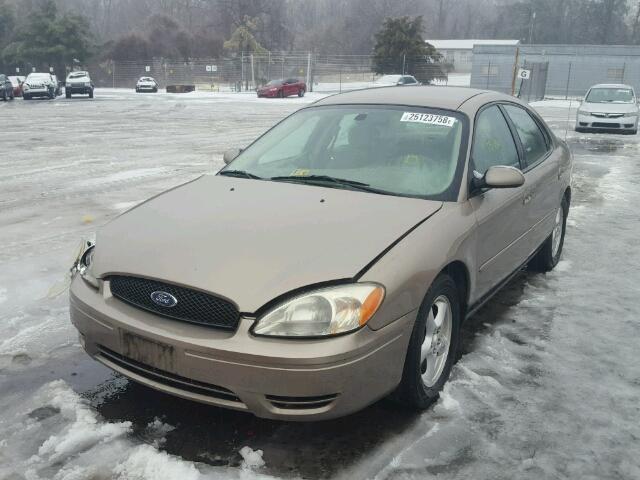 1FAFP55U24G110775 - 2004 FORD TAURUS SES TAN photo 2