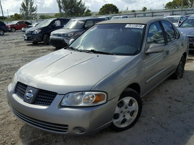 3N1CB51DX4L874454 - 2004 NISSAN SENTRA 1.8 TAN photo 2