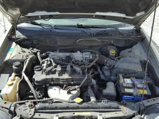 3N1CB51DX4L874454 - 2004 NISSAN SENTRA 1.8 TAN photo 7