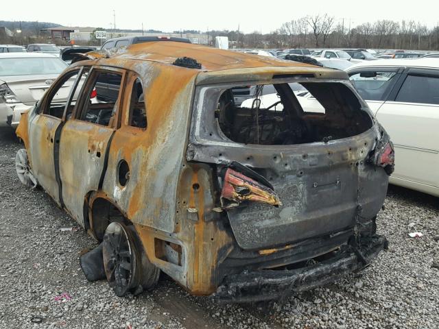 5XYKT3A63EG428490 - 2014 KIA SORENTO LX BURN photo 3