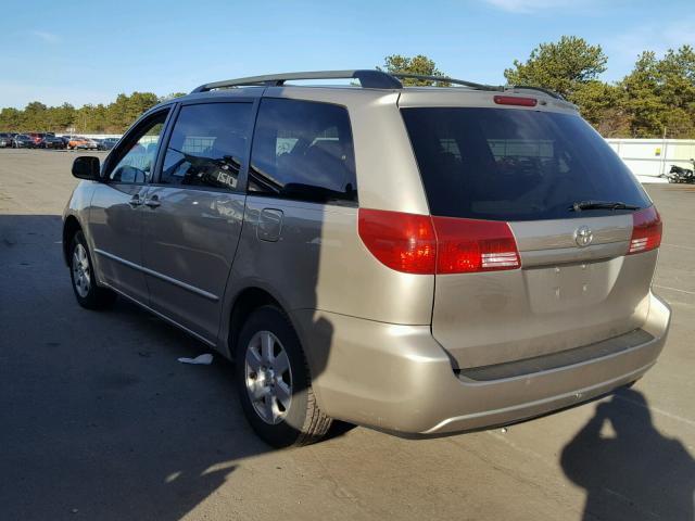 5TDZA23CX5S306567 - 2005 TOYOTA SIENNA CE GOLD photo 3