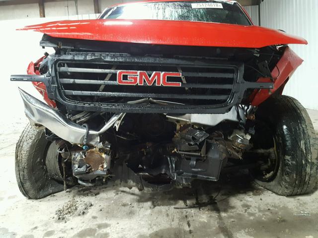 1GTEK19B56Z236934 - 2006 GMC NEW SIERRA RED photo 9