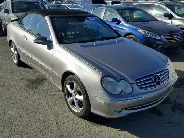 WDBTK65GX4T028181 - 2004 MERCEDES-BENZ CLK 320 GRAY photo 1